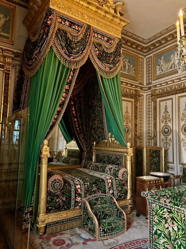 Chambre à coucher de Napoléon Ier au Château de Fontainebleau