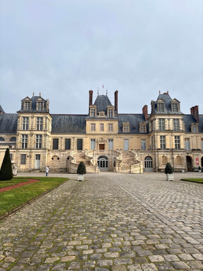 L'escalier en Fer-à-Cheval du Château de Fontainebleau