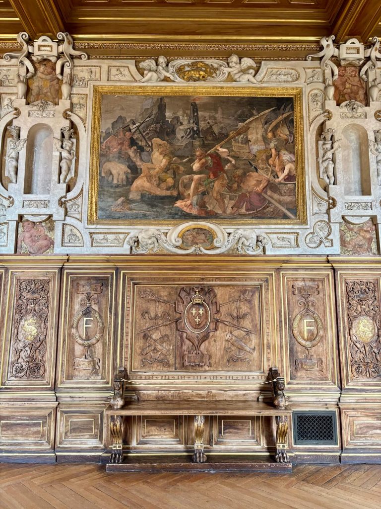 Galerie François Ier au Château de Fontainebleau