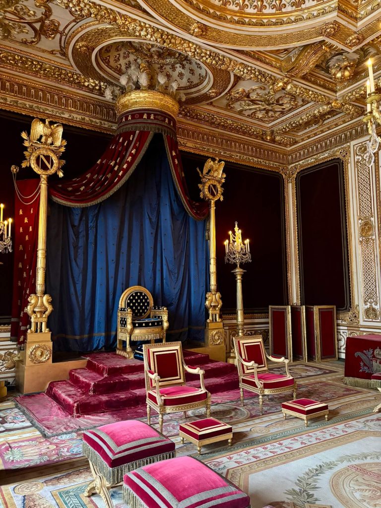Salle du Trône du Château de Fontainebleau