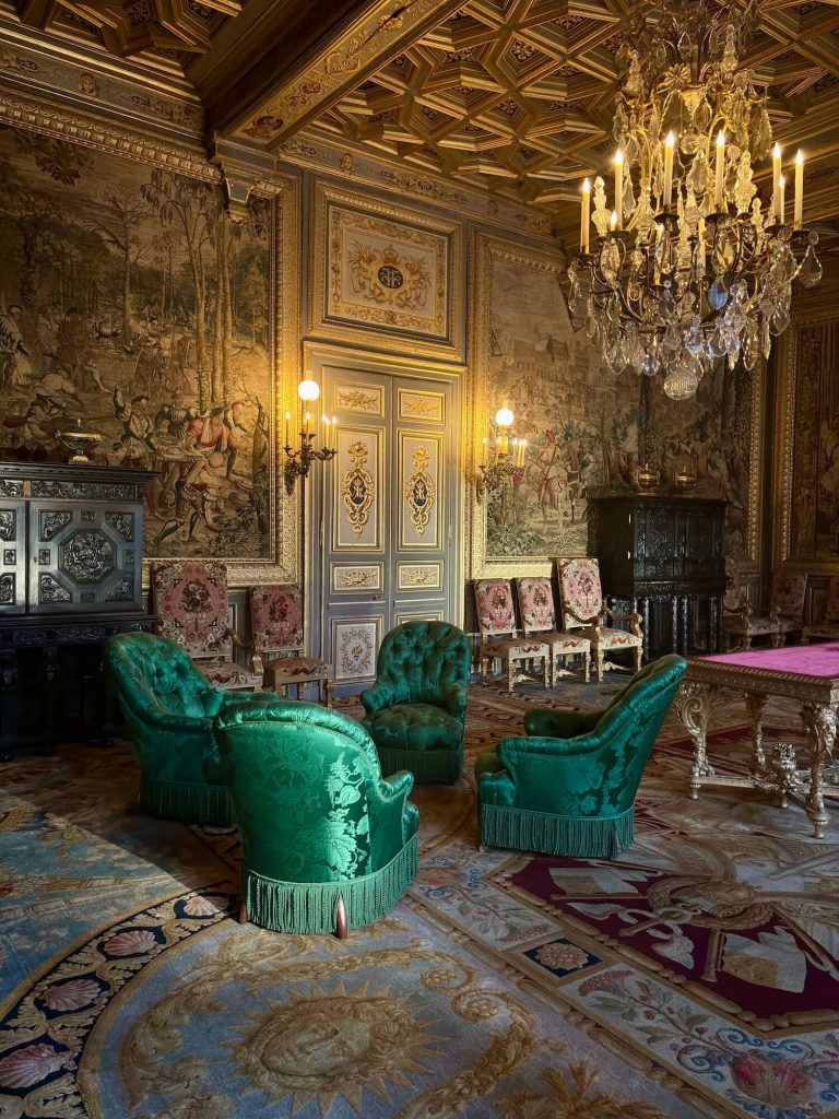 Salon François Ier au Château de Fontainebleau