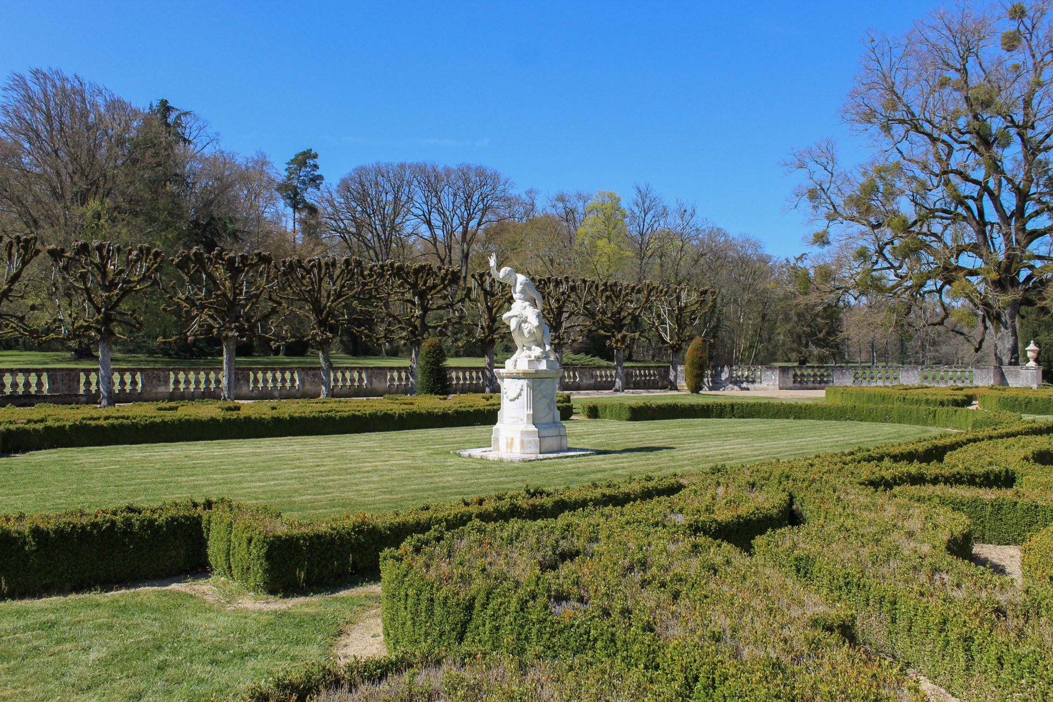 Jardins du château de Bouges