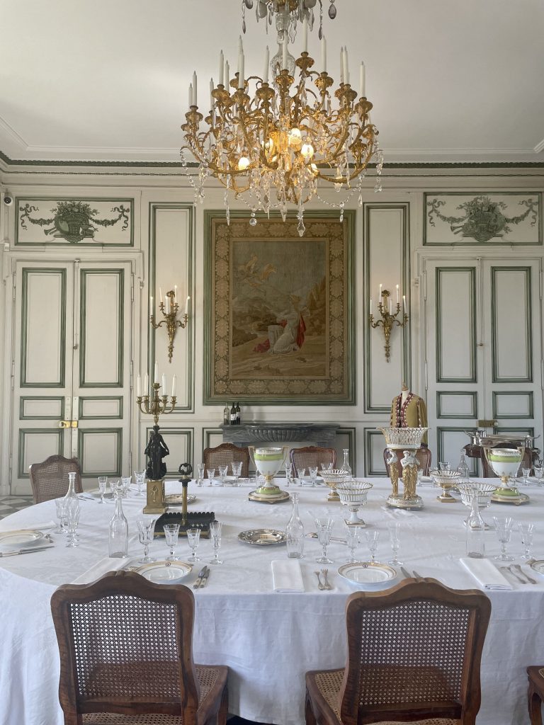 Château de Valençay salle à manger