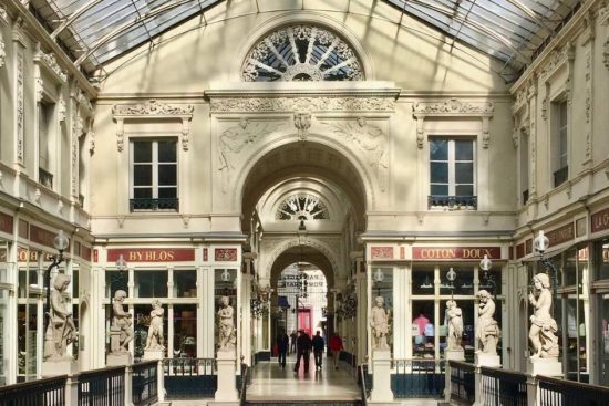 Passage Pommeraye à Nantes - Illustration