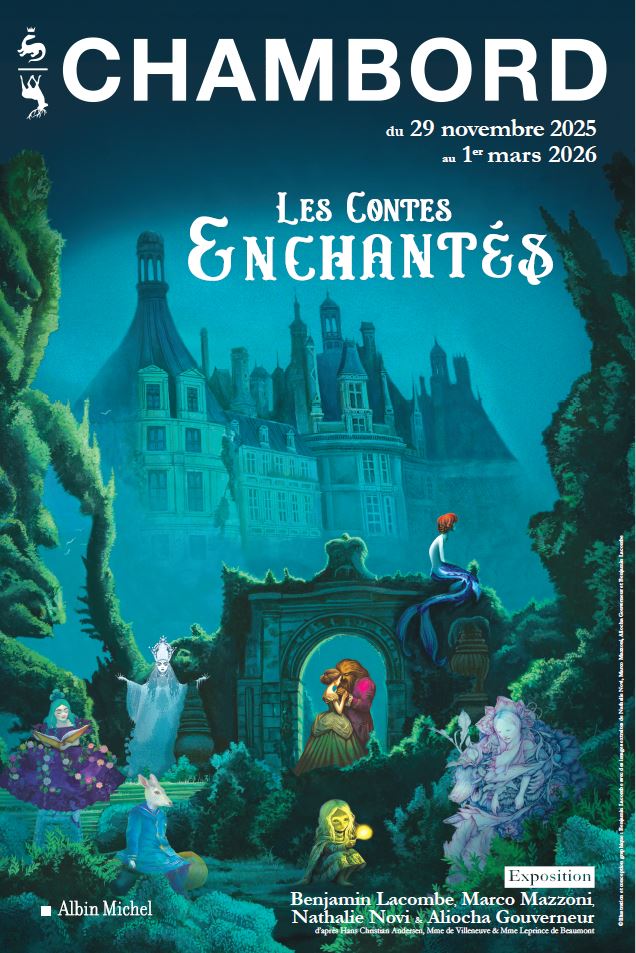 Affiche Exposition Les contes enchantés à Chambord