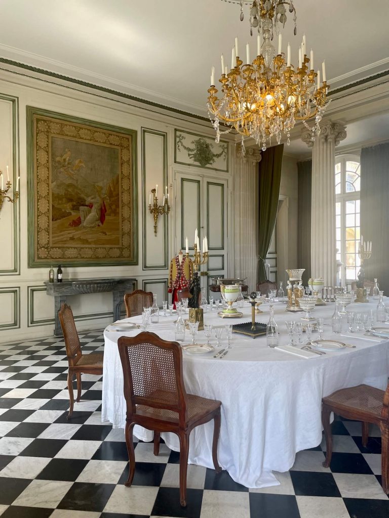 Salle à manger du Château de Valençay