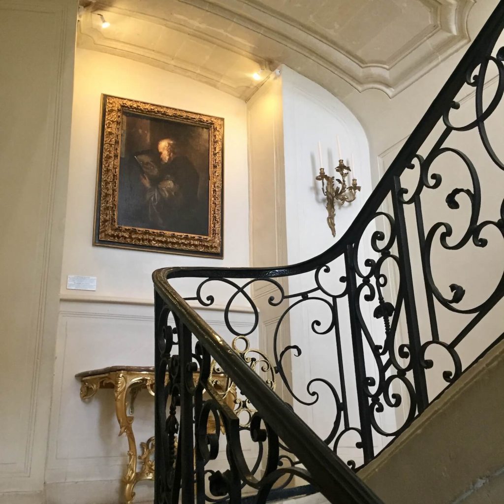 Escalier d'honneur du Château de Villandry