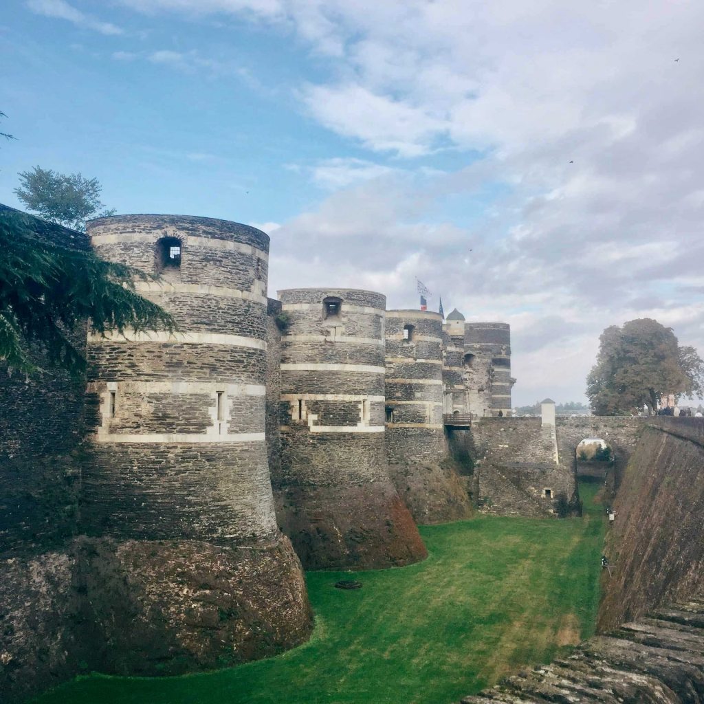 Douves du château d'Angers