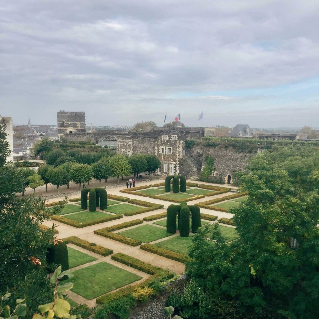 Jardins du château d'Angers