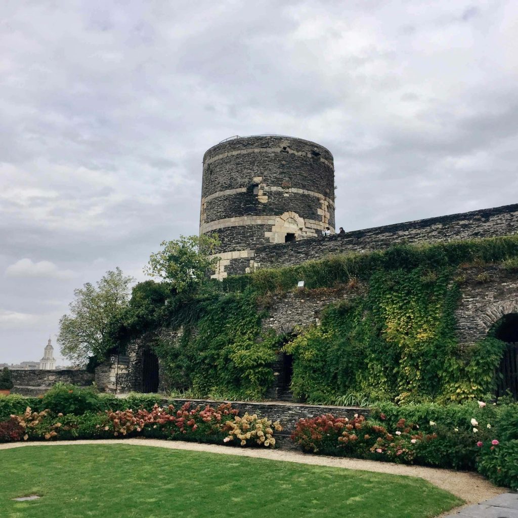 Tour ronde au Château d'Angers