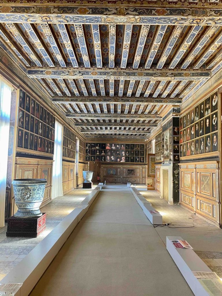 La galerie des illustres du Château de Beauregard