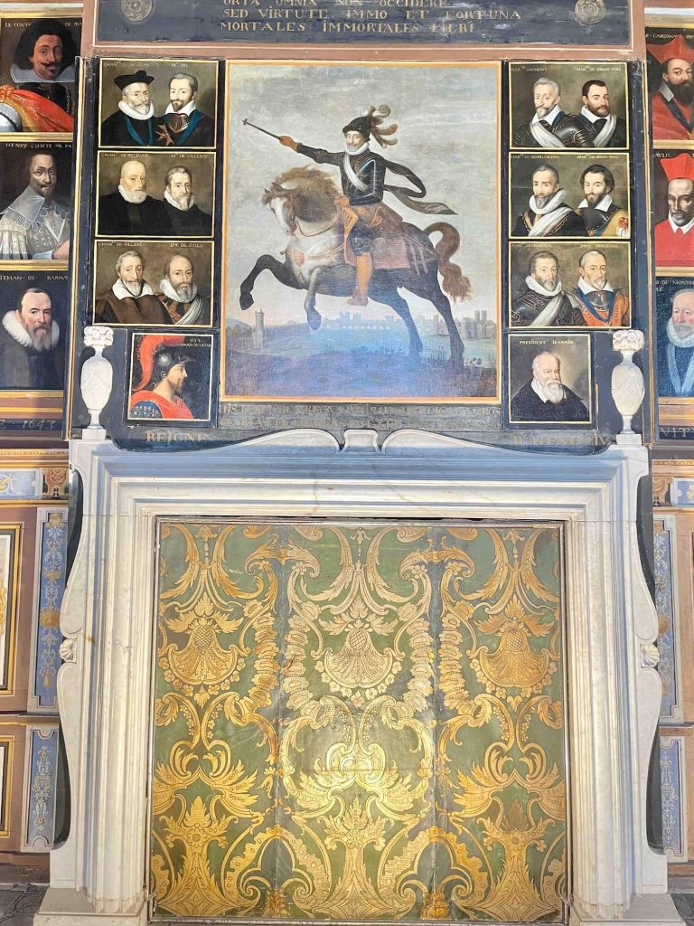 La galerie des illustres du Château de Beauregard