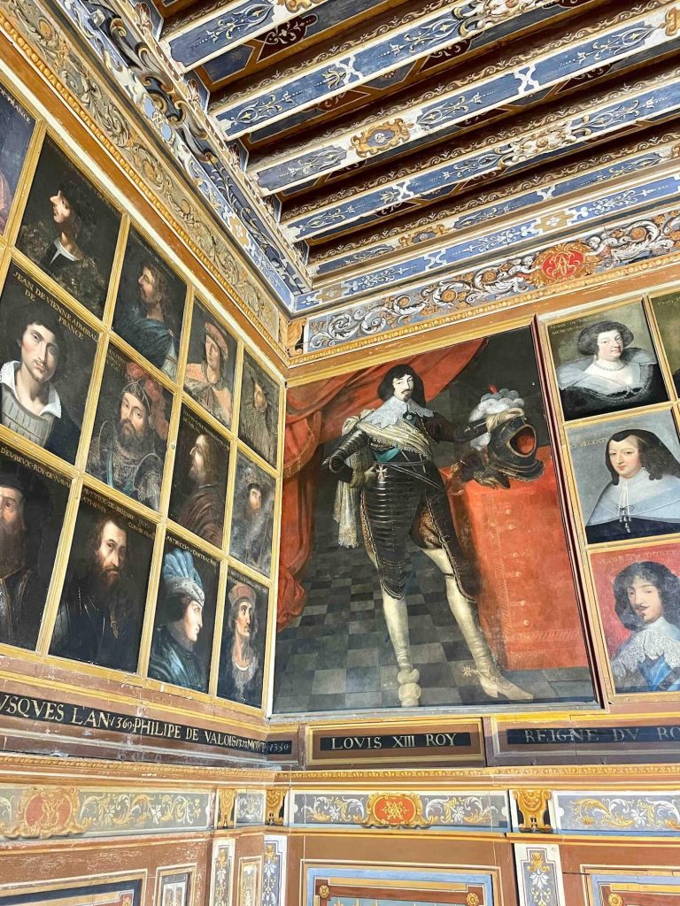 La galerie des illustres du Château de Beauregard