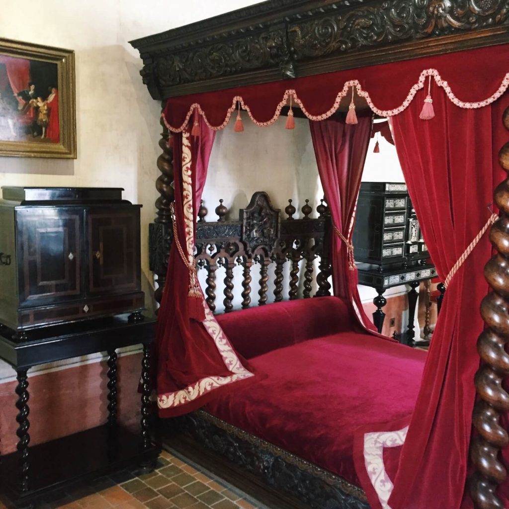Chambre du Château du Clos Lucé