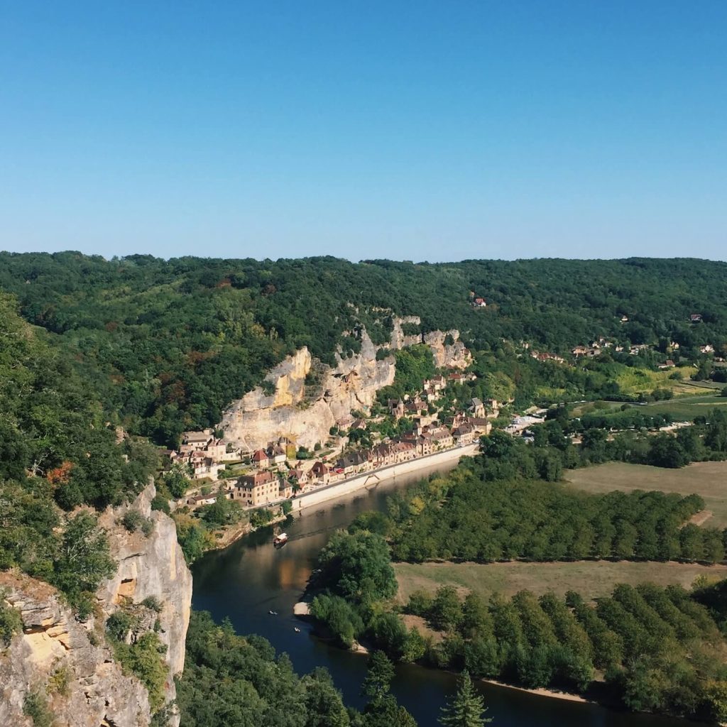 Panorama des Jardins du Château de Marqueyssac