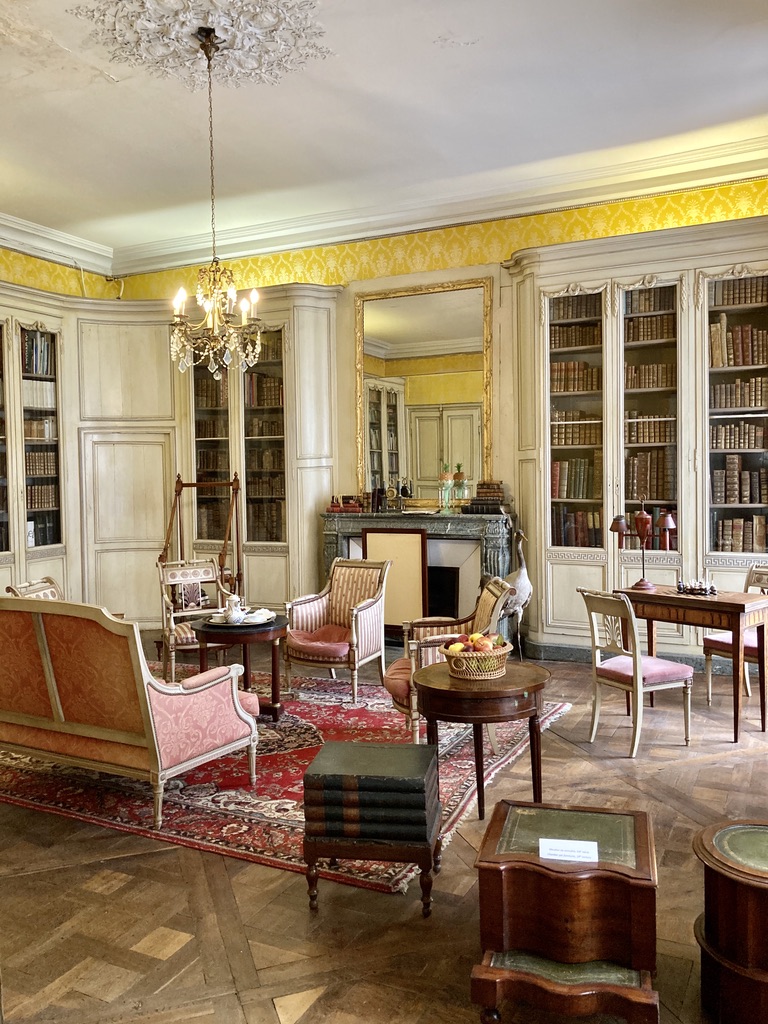 La bibliothèque du château de Meung-sur-Loire