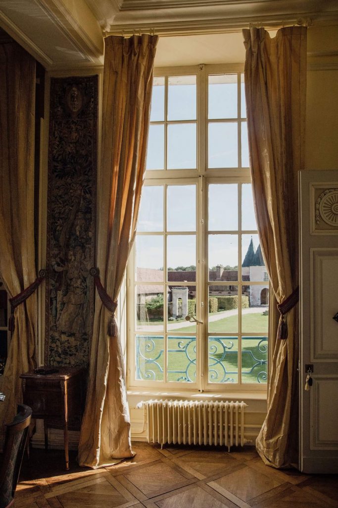 Le château de Bonnemare et sa vue sur les jardins
