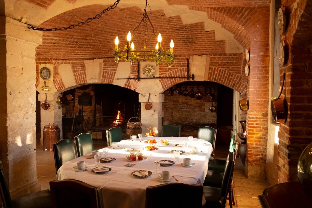 Petit-déjeuner au château de Bonnemare