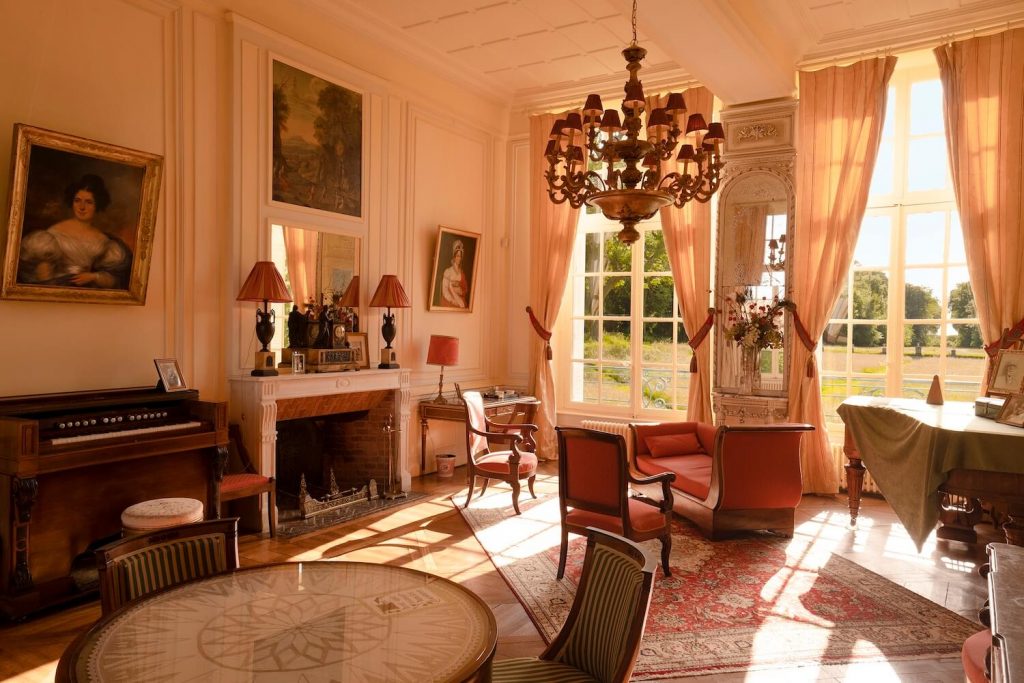 Salon du château de Bonnemare