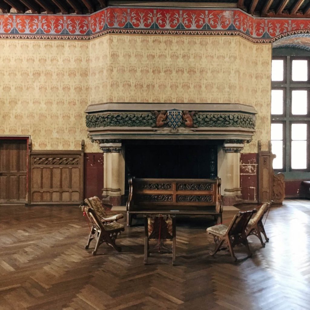 Intérieurs du château de Pierrefonds