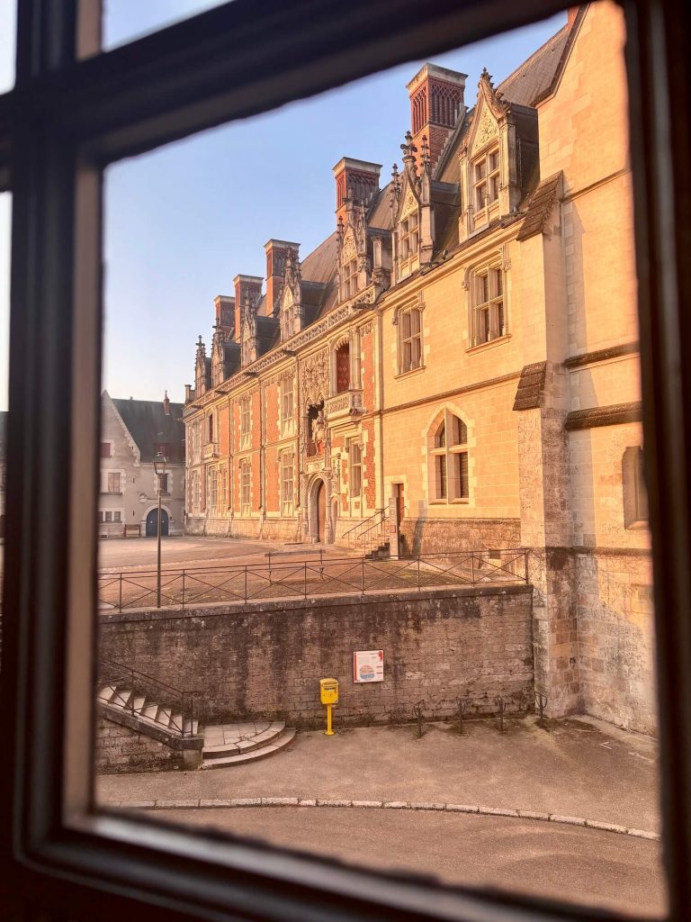 Vue sur le château de Blois depuis les suites de Blois
