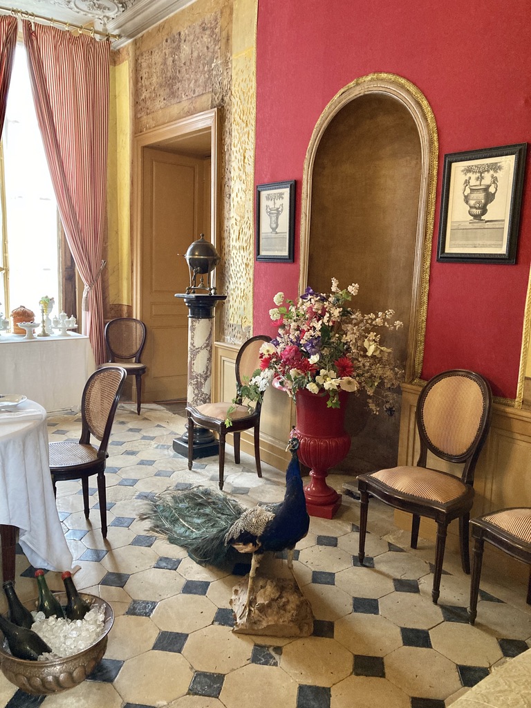 La salle à manger du château de Meung-sur-Loire