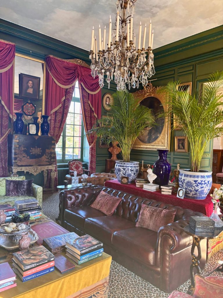 Intérieurs redécorés par Jacques Garcia au château de Breteuil