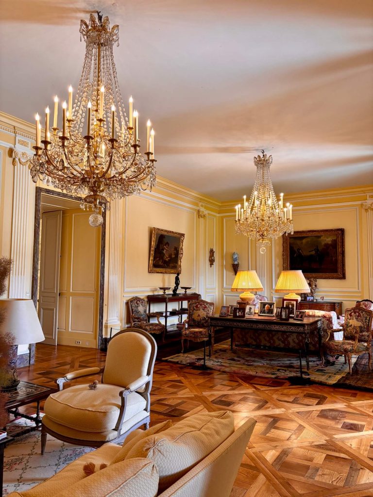 Les appartements privés au château de Hautefort