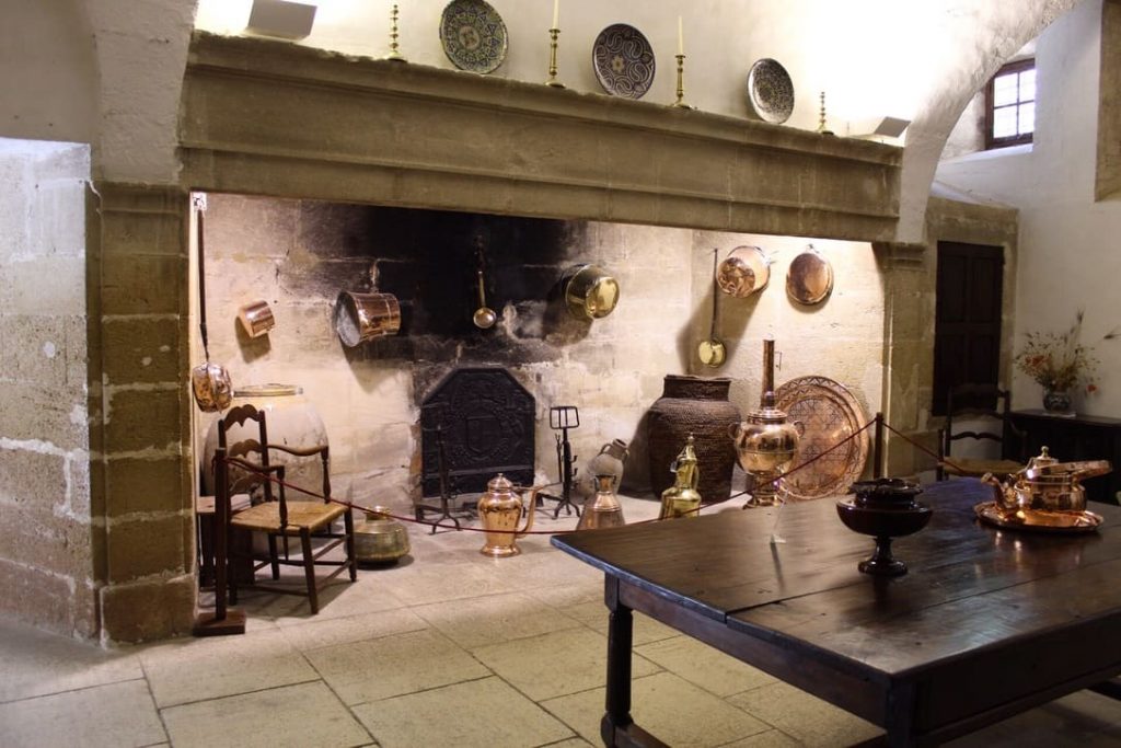 La cuisine du château de Lourmarin