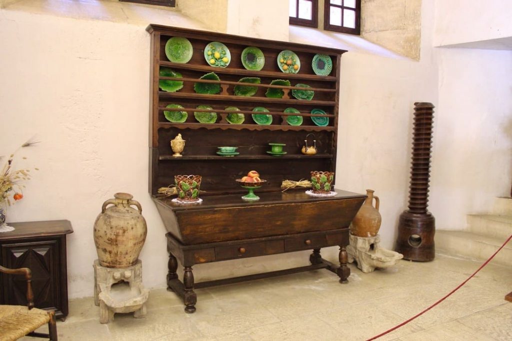 La cuisine du château de Lourmarin
