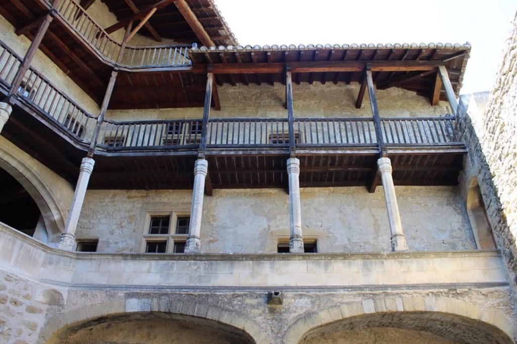 Loggias du château de Lourmarin
