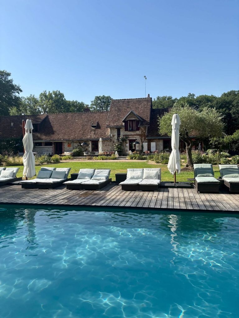 La piscine de Loire Valley Lodges