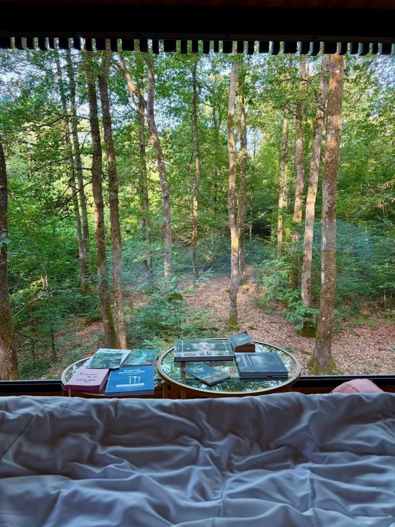 La vue depuis le Lodge Trianon