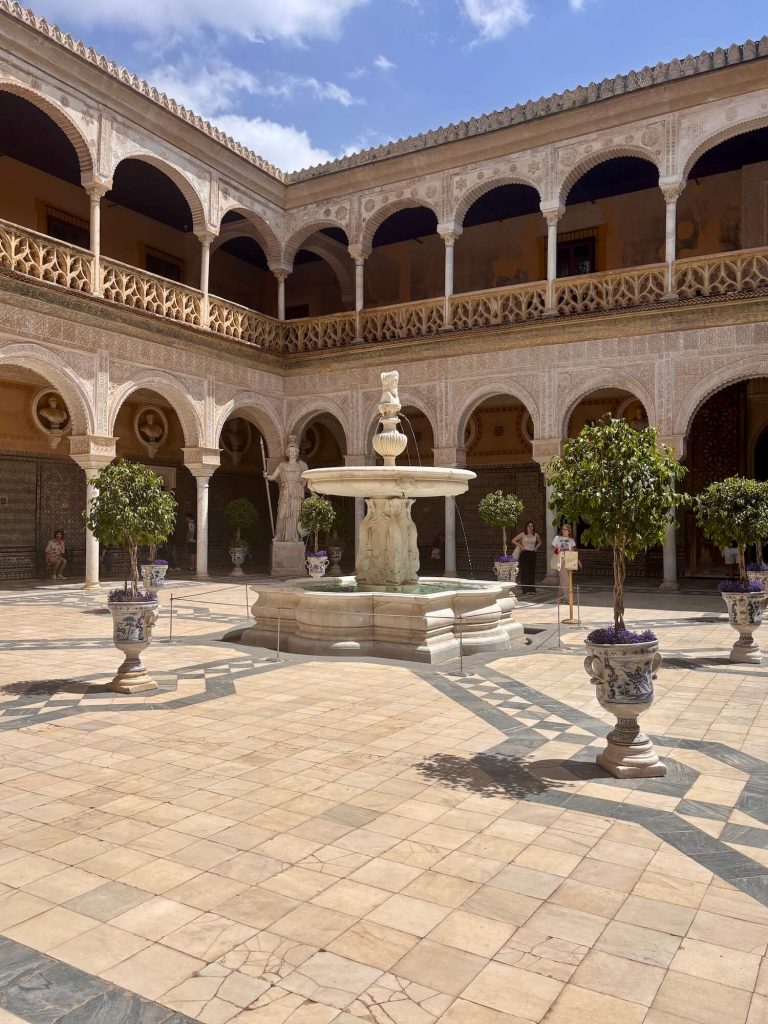 Le patio de la Casa de Pilatos