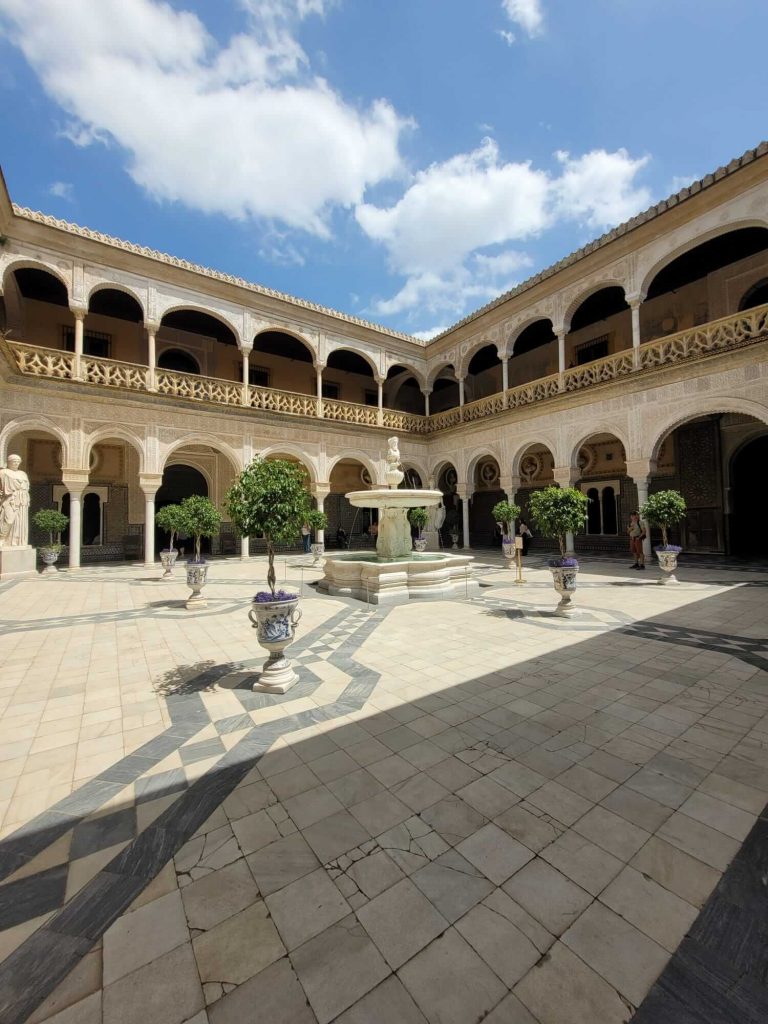 Le patio de la Casa de Pilatos