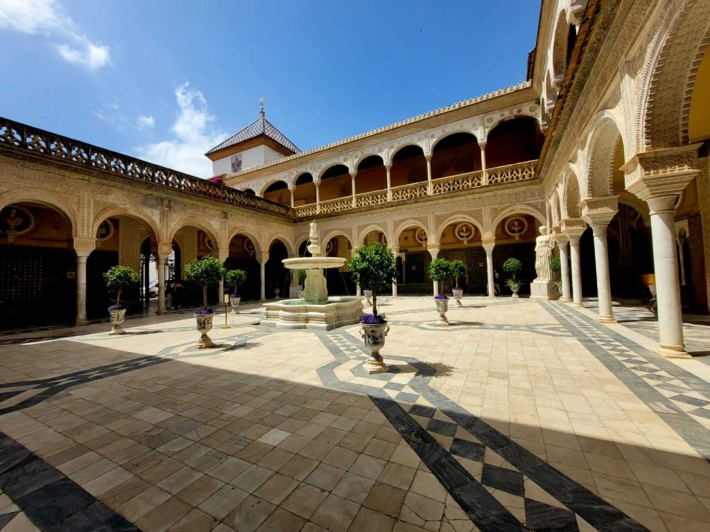Le patio de la Casa de Pilatos