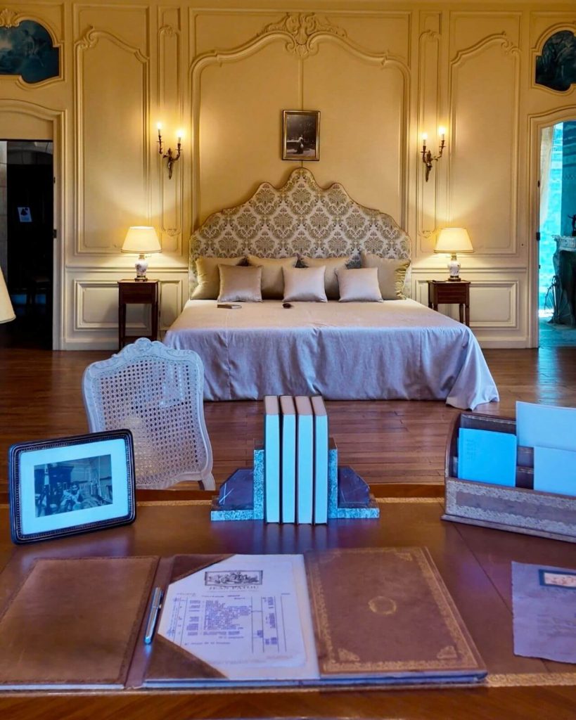 La chambre à coucher de Fern Bedaux